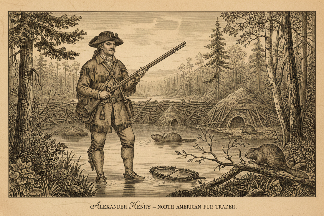 AI image of Alexander Henry the Elder. Fur Trader