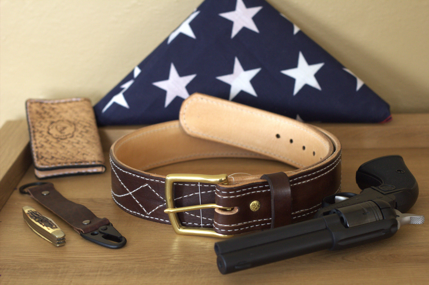 The "Gunslinger" Concealed Carry Belt