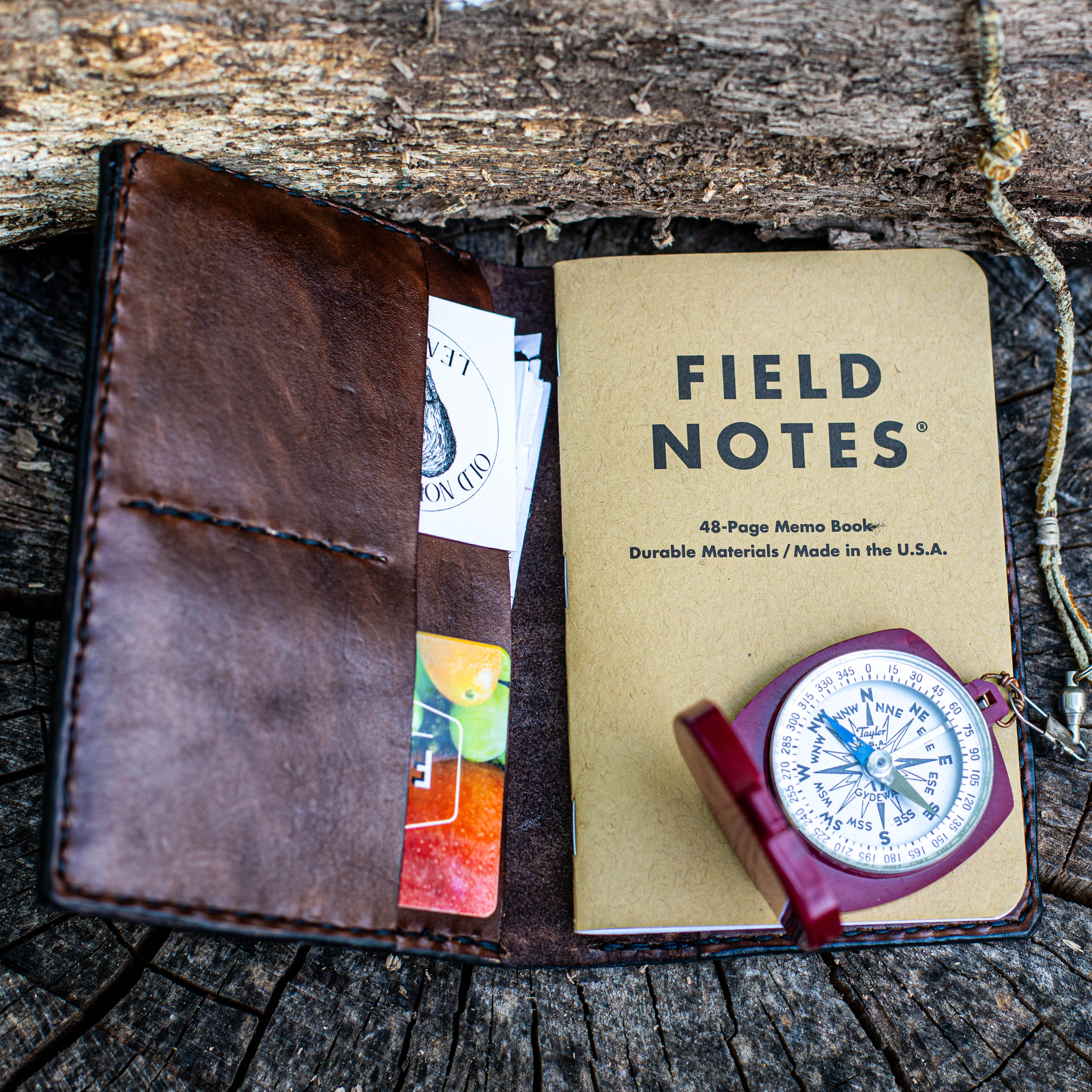 Custom Field Notes cover – Old Northwest Leather