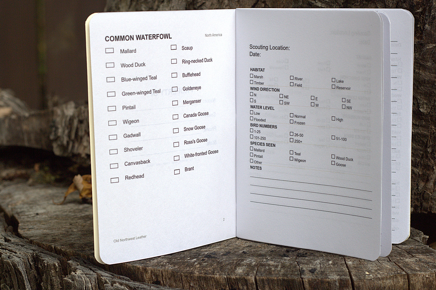 Waterfowl Logbook