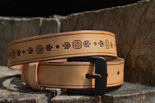 Women's floral belt