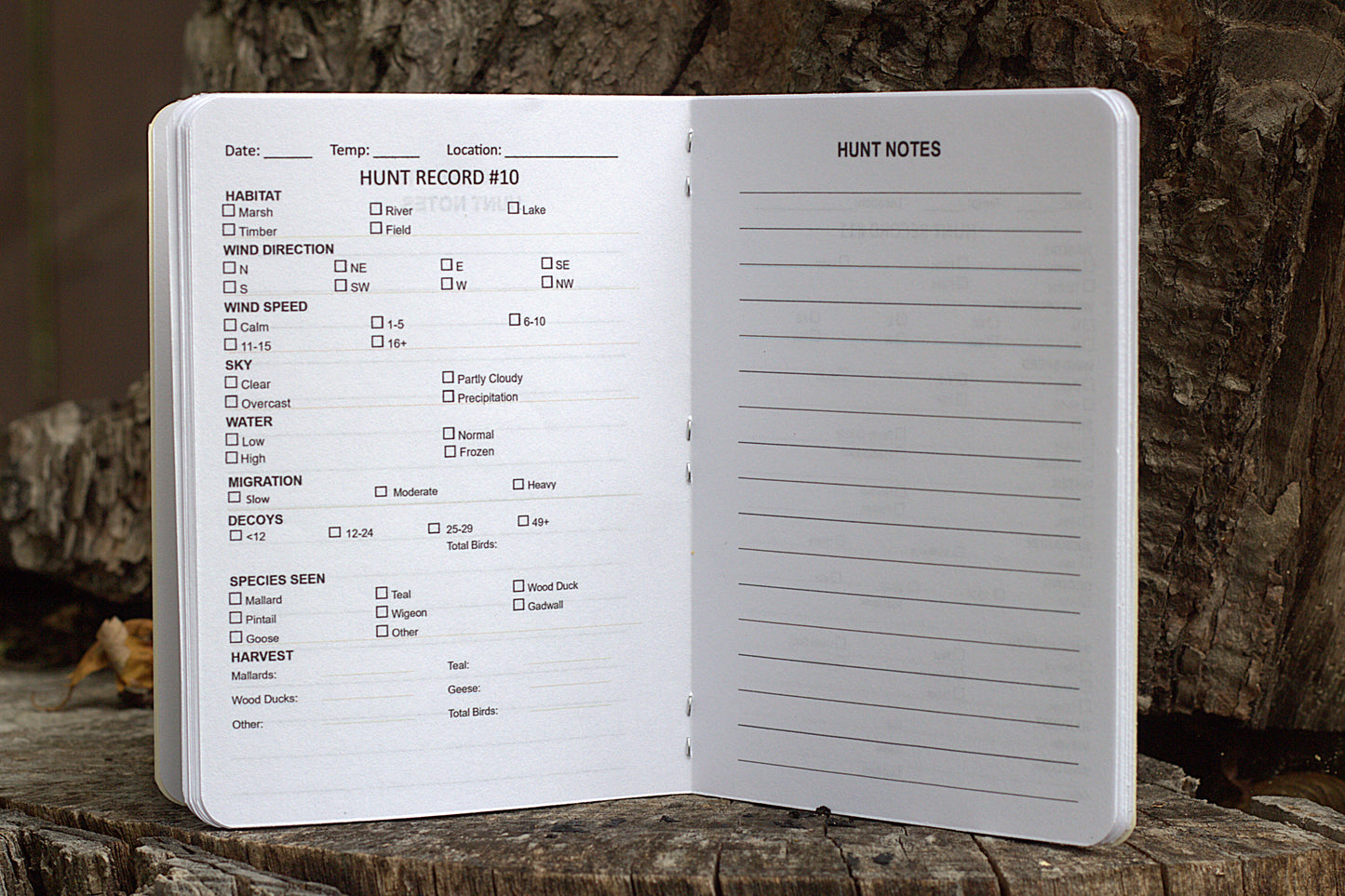 Waterfowl Logbook