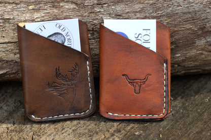 Minimalist card holder wallet